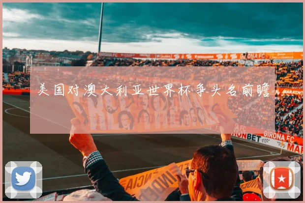 美国对澳大利亚世界杯争头名前瞻