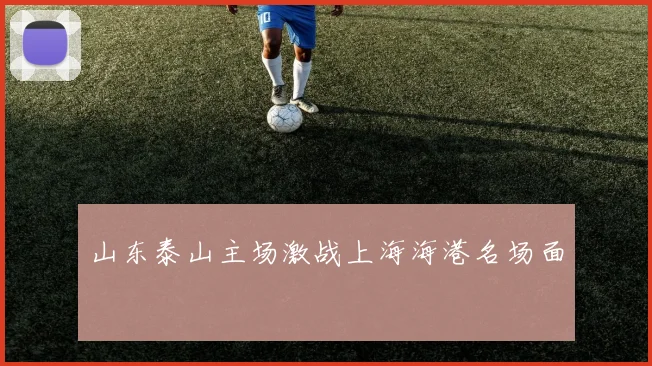 山东泰山主场激战上海海港名场面